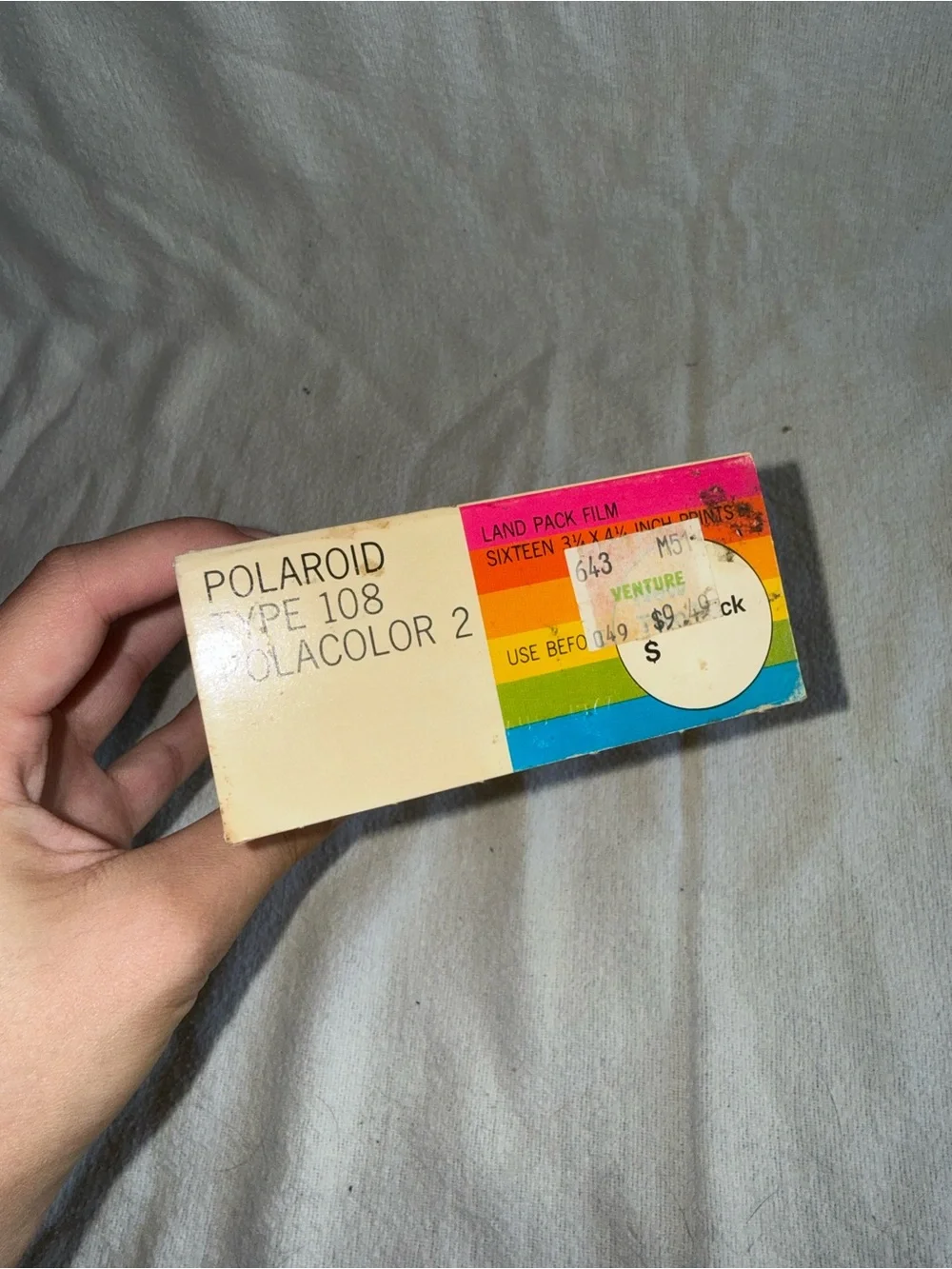 Vintage Polaroid Type 108 Two Pack with Additional Singular Type 108 Pack